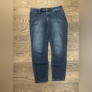 PAIGE Verdugo Ankle Skinny Jeans 31 Nottingham Dark Wash Mid Rise